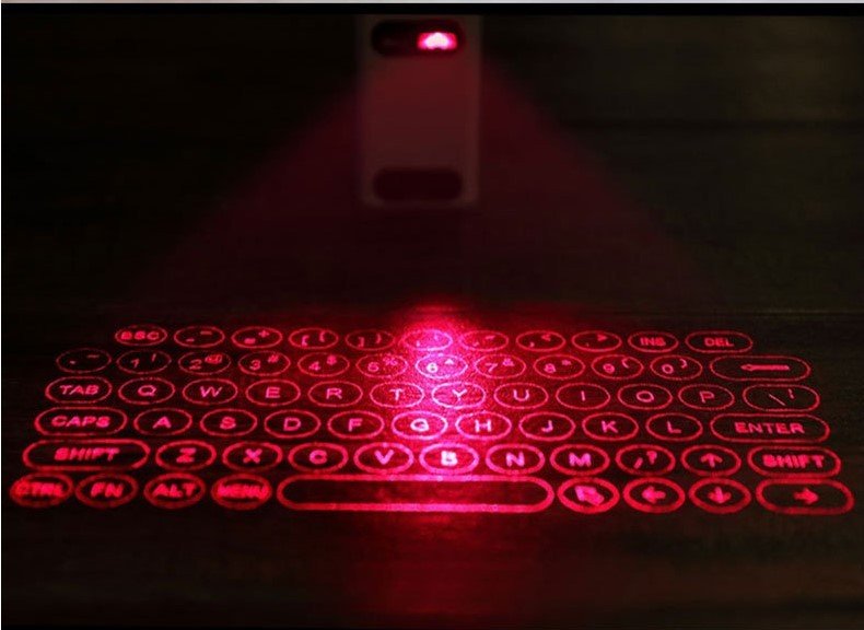 LEING FST Virtual Laser Keyboard Bluetooth Wireless Projector Phone Keyboard For Computer Pad Laptop With Mouse Function - Image 5